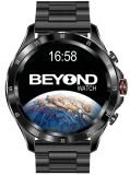 BEYOND Watch Earth 2 Series, Black Stainless Steel 