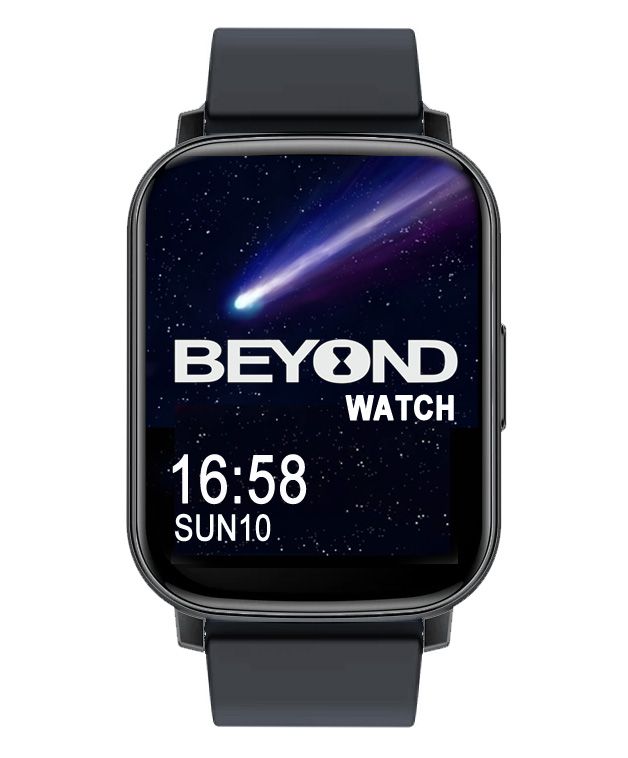 BEYOND Watch Meteor, 44x34 mm, Black