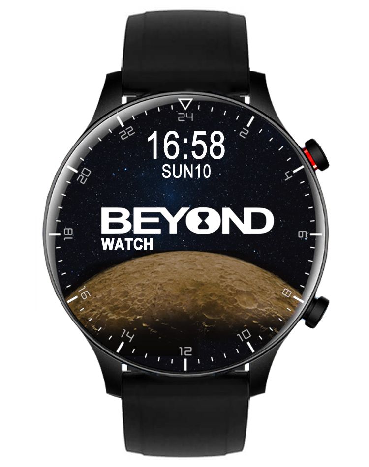 BEYOND Watch Moon Series 46mm, Black